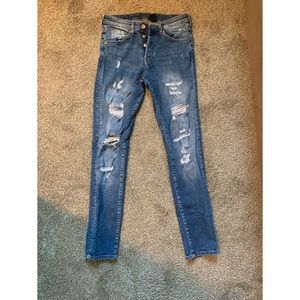 H&M ripped jeans